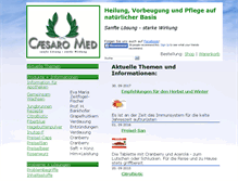 Tablet Screenshot of caesaro-med.at